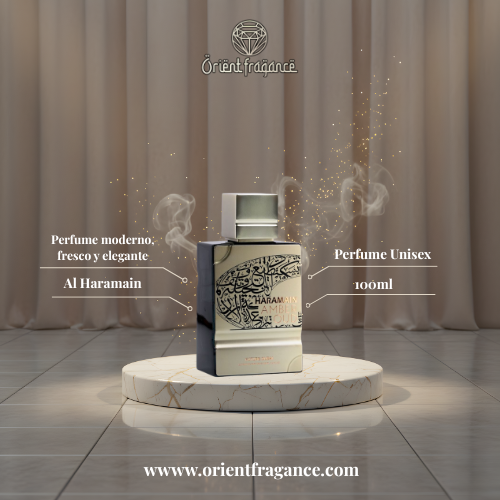 Al Haramain Future Dubai presentación premium perfume unisex inspirado en Dubái