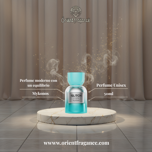 Mykonos Glitch presentación premium extrait de parfum unisex 50 ml