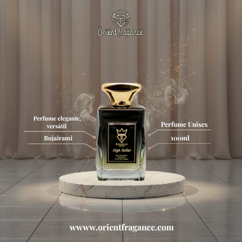 Presentación de Bujairami High Roller Eau de Parfum unisex 100 ml