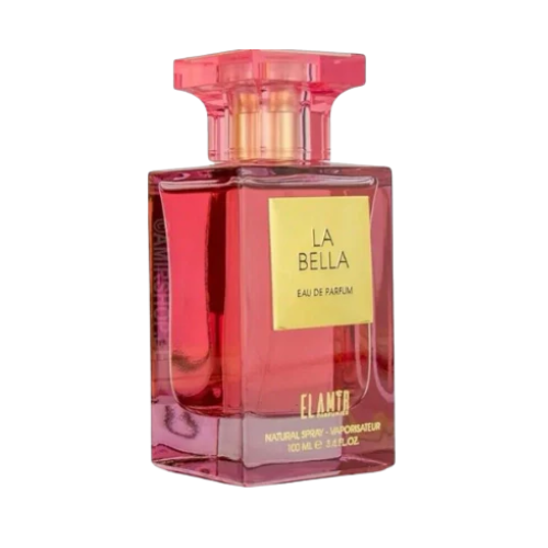 Perfume La Bella Emir de Emir Perfumes, fragancia de lujo con notas florales, dulces y ambaradas. Elegante, femenina y sofisticada, disponible en Orient Fragance