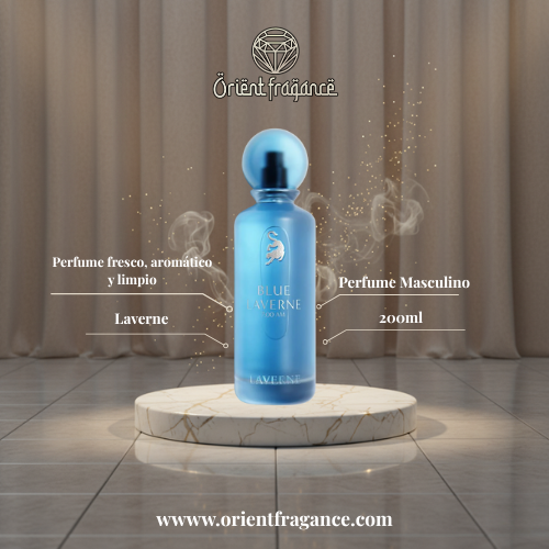 Perfume arabe Laverne Blue Laverne 7:00 AM fresco