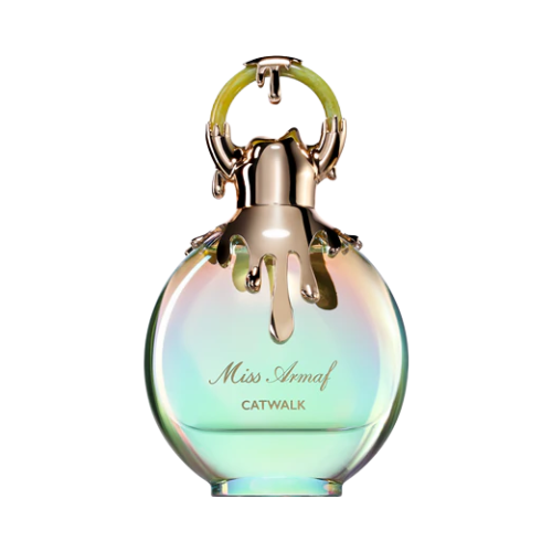 Perfume Miss Armaf Catwalk de Armaf, fragancia de lujo con notas florales, frutales y almizcladas. Elegante, femenina y moderna, disponible en Orient Fragance