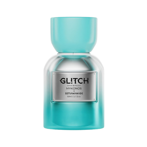 Mykonos Glitch extrait de parfum unisex 50 ml moderno elegante y exclusivo