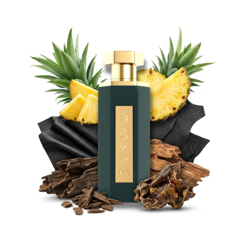 Detalle del frasco Obaiah Arabs Collection acabado premium perfume unisex exclusivo