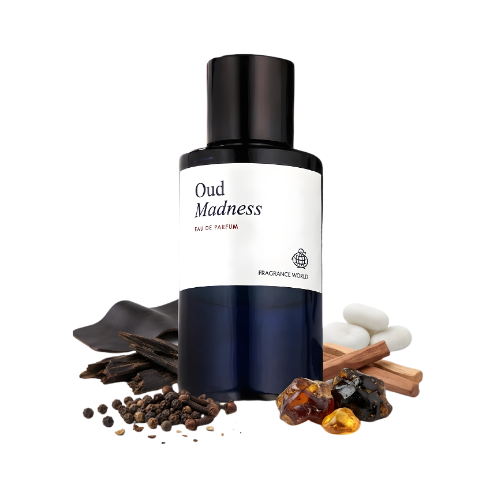 Oud Madness acabado elegante perfume unisex con carácter oud intenso