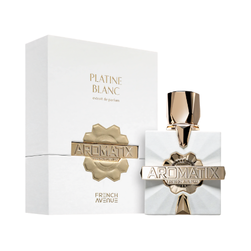 Platine Blanc acabado premium perfume unisex moderno y minimalista
