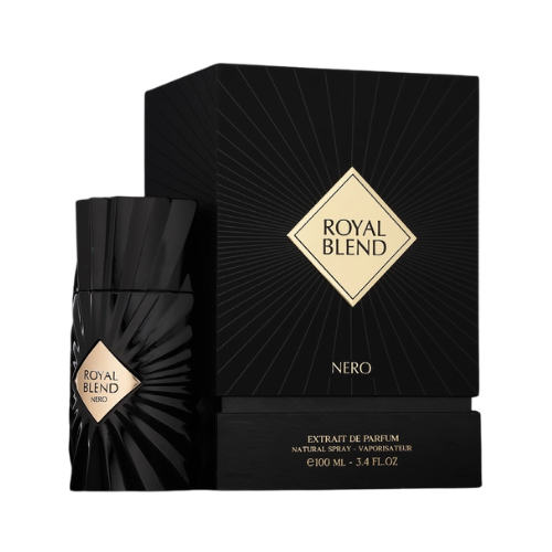 Perfume Royal Blend Nero 100 ml fragancia unisex intensa elegante y duradera