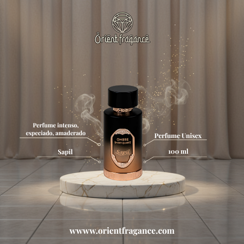 Perfume Ombre Smoky Quartz de Sapil fragancia masculina