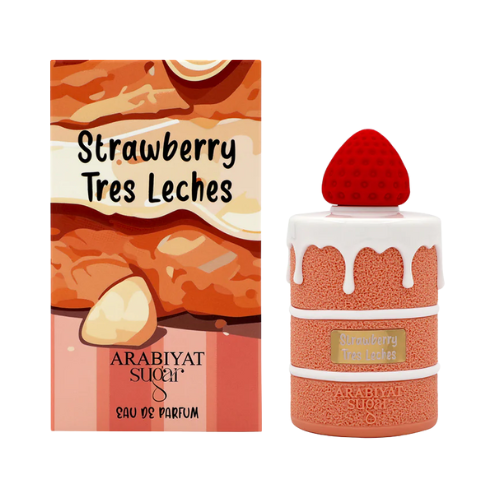 Arabiyat Sugar Strawberry Tres Leches perfume arabe dulce