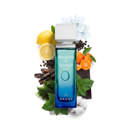 Botella del perfume Assaf Swimming in Summer 100 ml