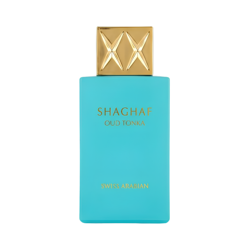 Swiss Arabian Shaghaf Oud Tonka perfume unisex 25 ml gourmand elegante y sofisticado