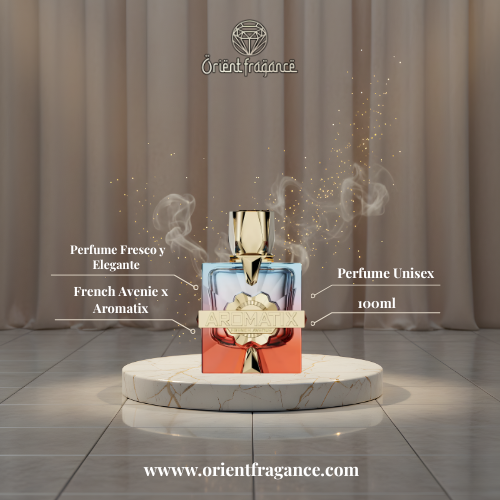 French Avenue x Aromatix Teas Me presentación premium extrait de parfum unisex exclusivo