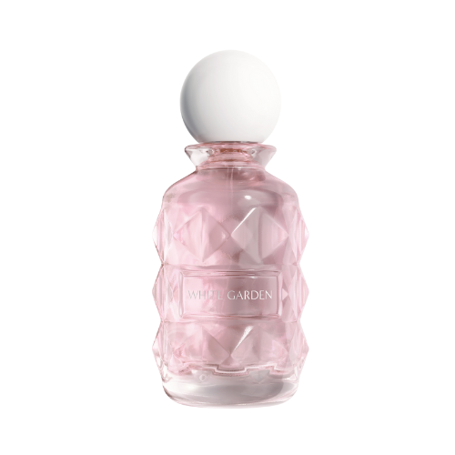 White Garden de Laverne, perfume floral elegante inspirado en un jardín de flores blancas. Aroma suave, romántico y femenino.