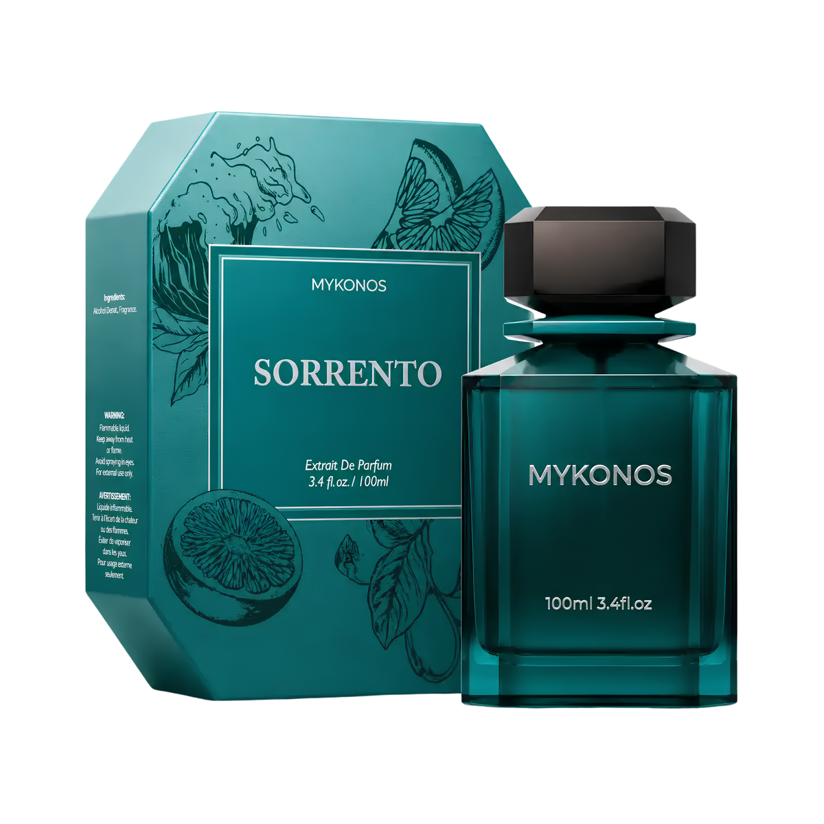 Mykonos - Sorrento - 100ml - Eau De Parfum - Perfume Unisex